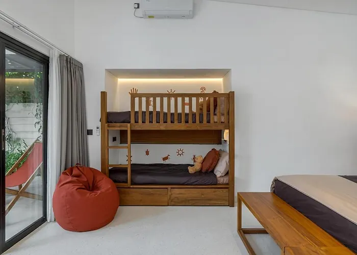 Incredible Family With Water Slide Beachside Villa Sanur