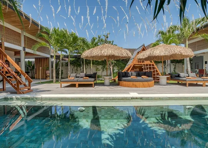 Incredible Family With Water Slide Beachside Villa Sanur