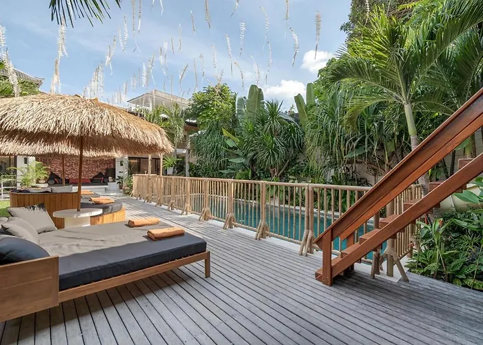 Incredible Family With Water Slide Beachside Villa