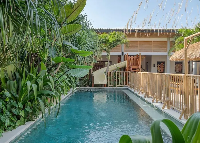 Incredible Family With Water Slide Beachside * Sanur