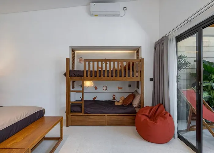Incredible Family With Water Slide Beachside Villa